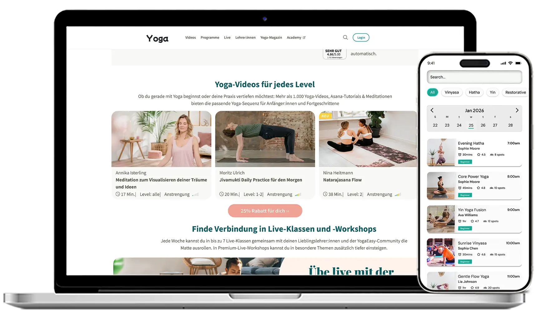 Customer App Website