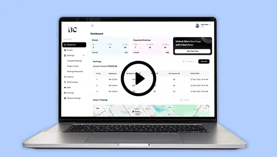 admin pannel -BlablaCar Clone App