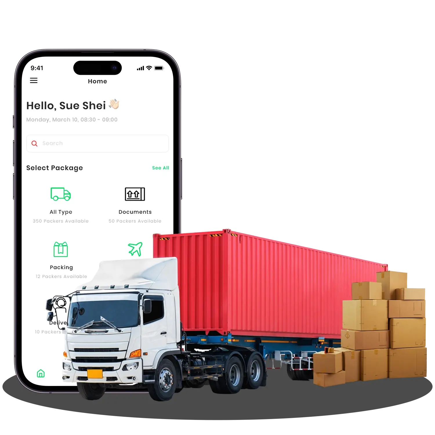 logistics app