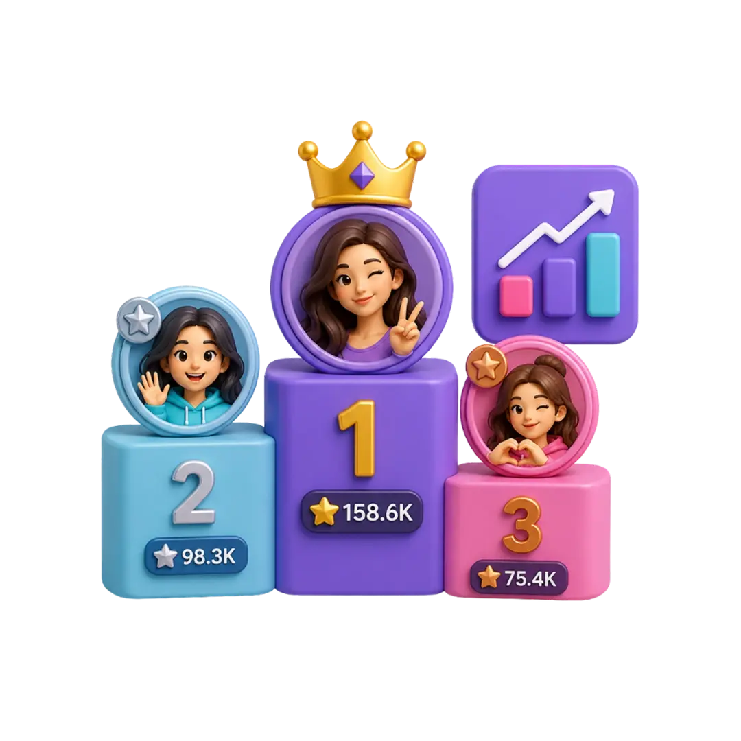 BigoLive Clone 22 Broadcaster Leaderboards & Rankings