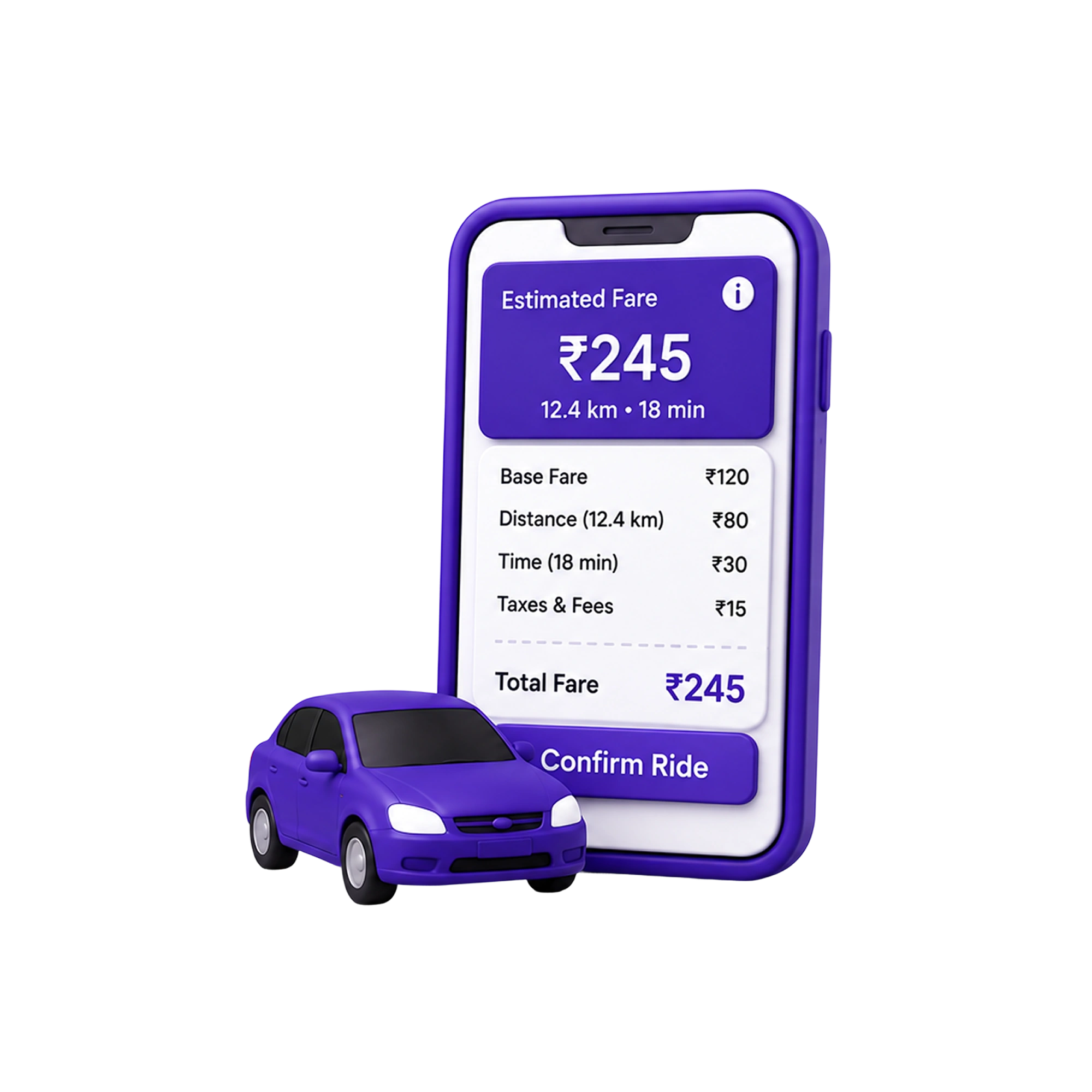 Bitaksi Clone 21 Clear Fare Display