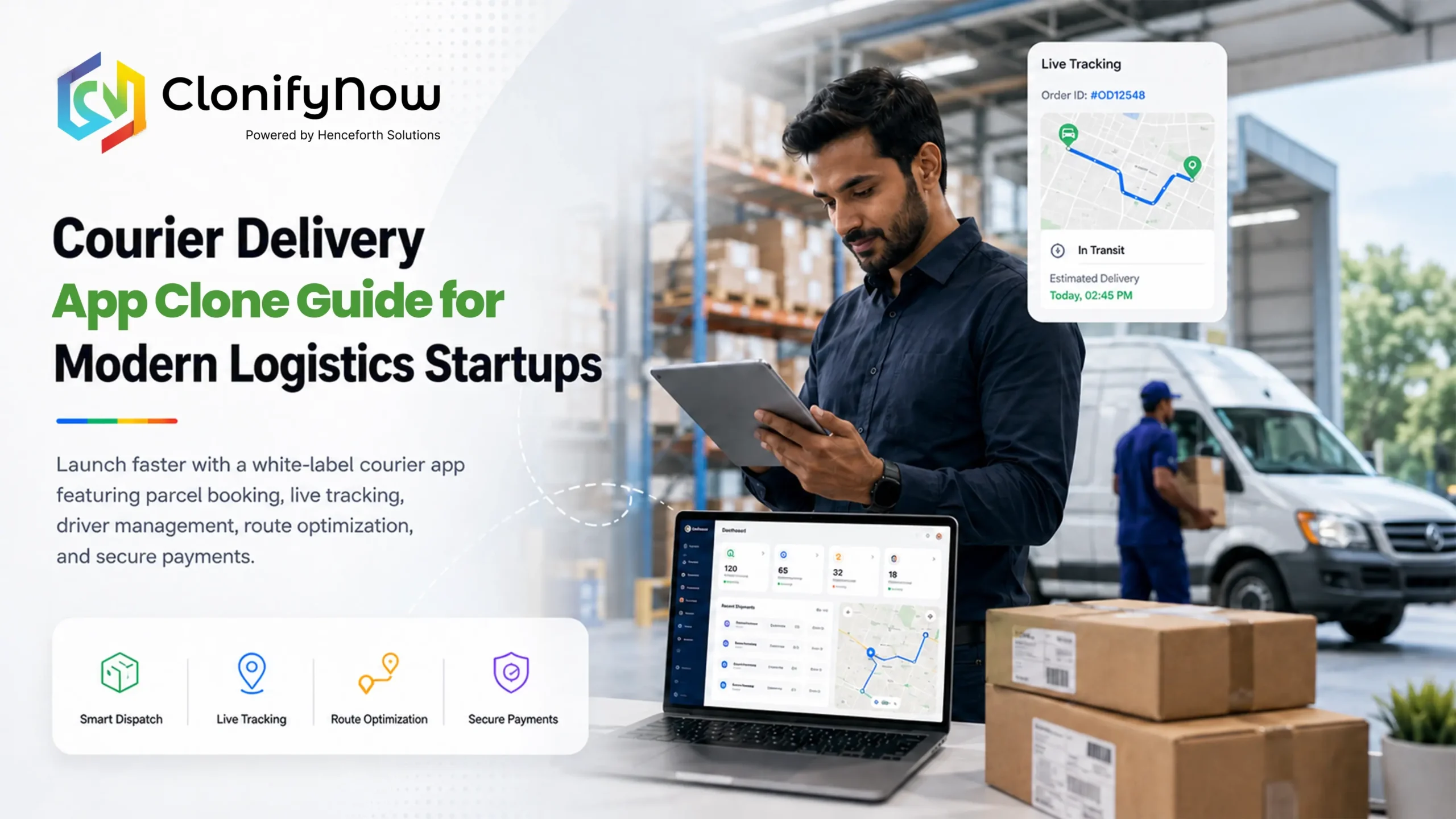 Courier Delivery App Clone Guide for Modern Logistics Startups
