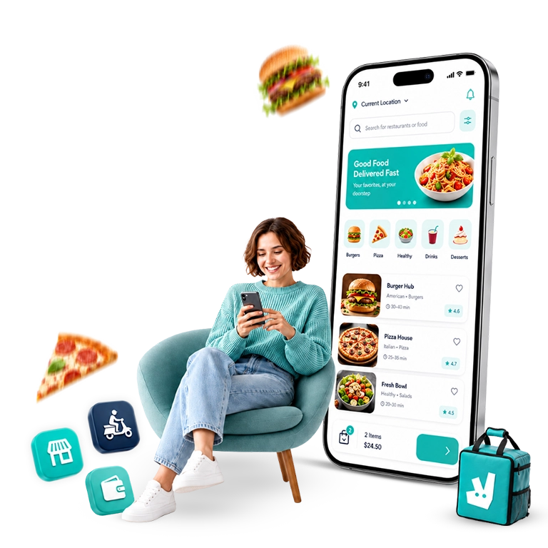 Deliveroo Clone app