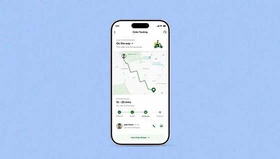 Delivery Agent App Features