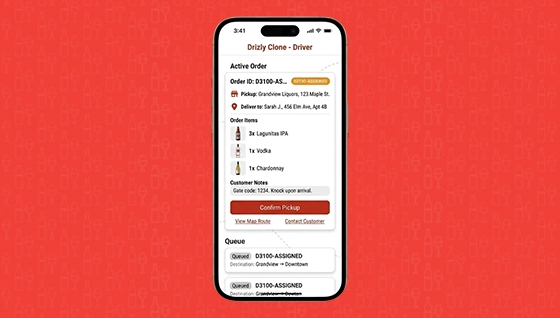 Delivery Partner App Features