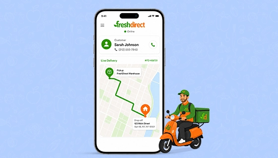 Delivery Partner App Features