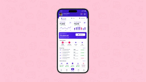 Driver App Features