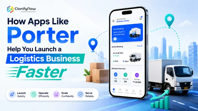 How Apps like porter help you launch a logistics business