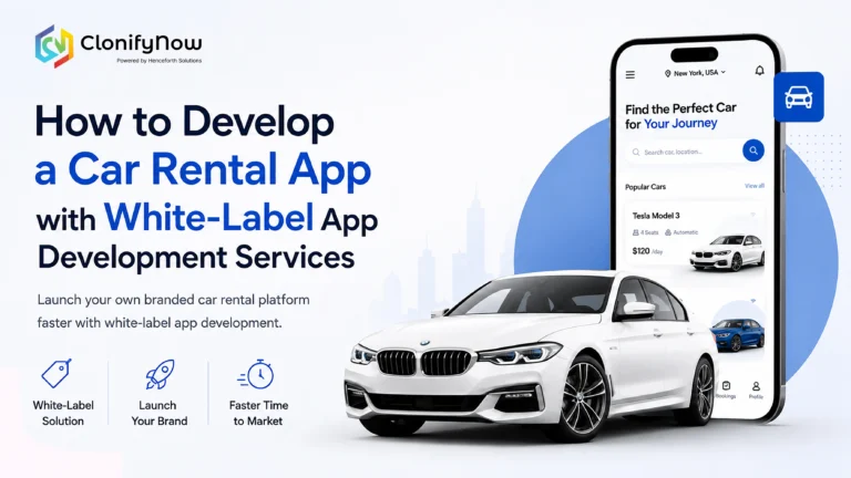 How to develop a car renal app with white label app
