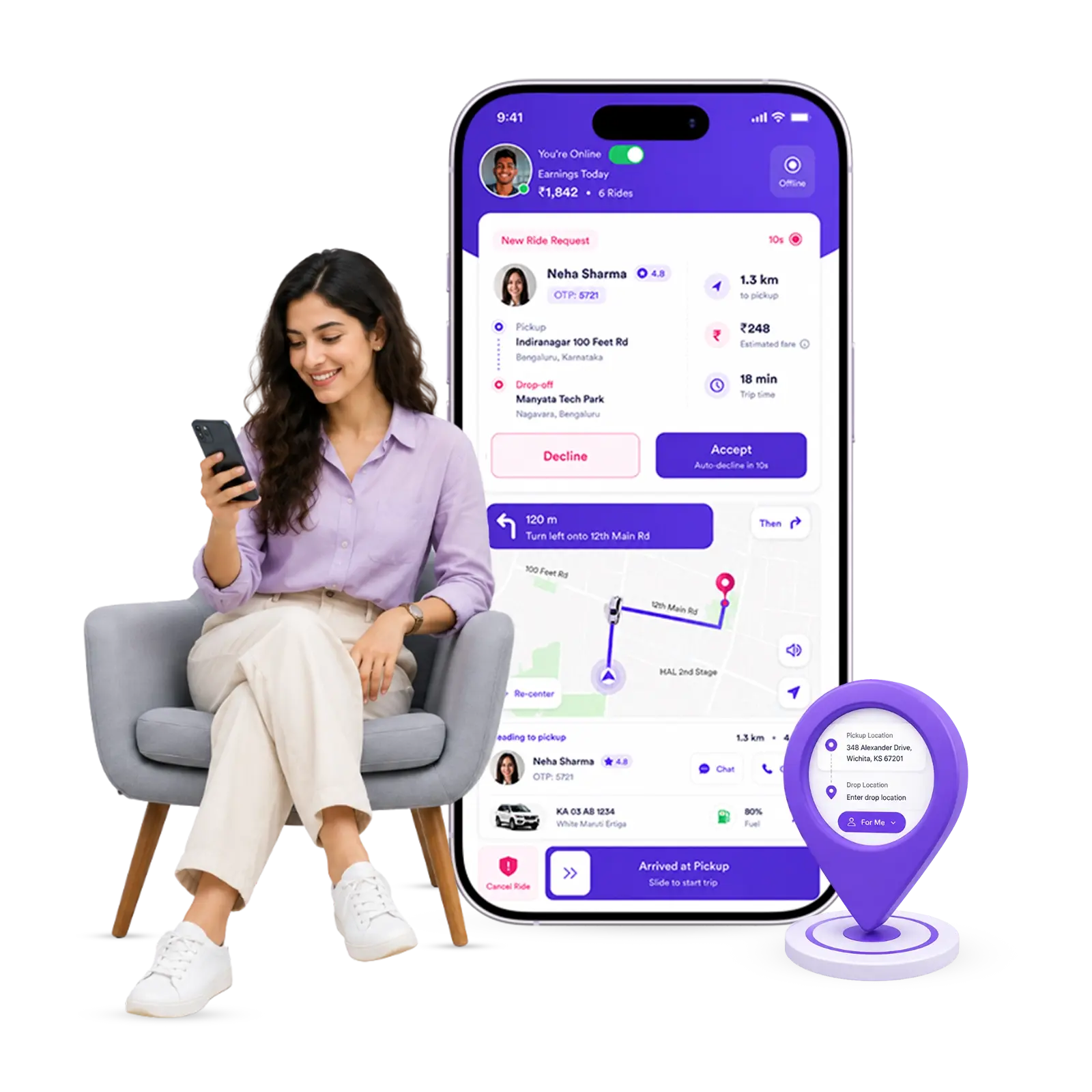 The Best Cabify Clone. Proven, Scalable, and Ready to Launch