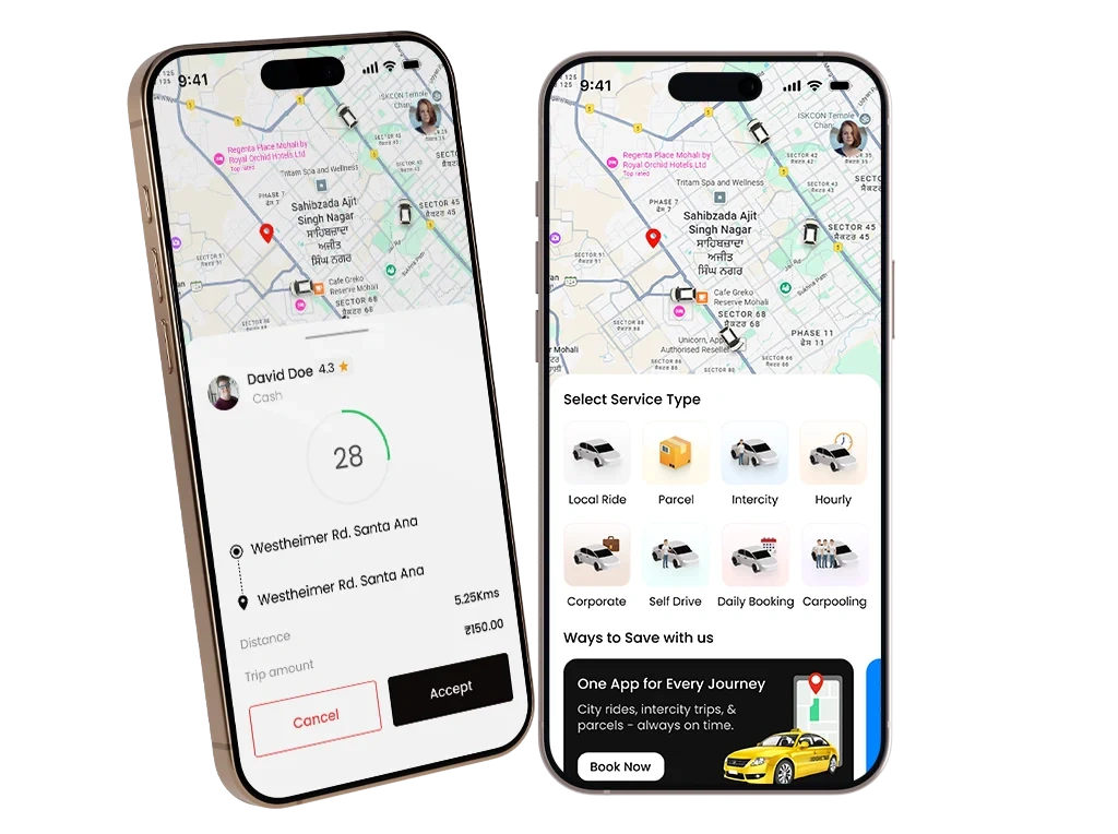 Intelligent Chauffeur Service App​