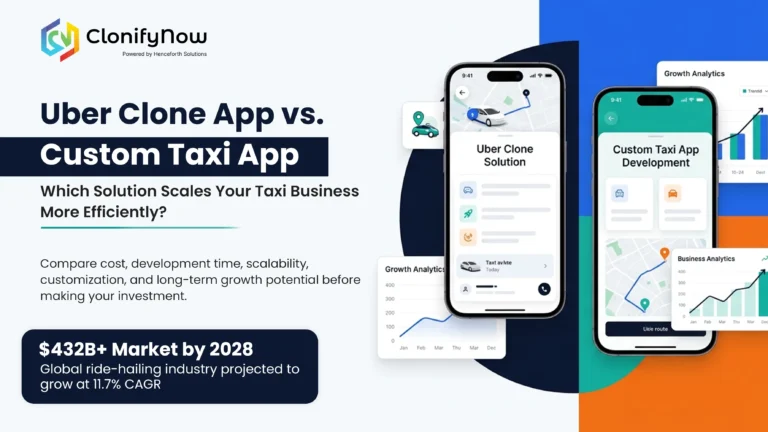 Uber Clone App vs. Custom Taxi App