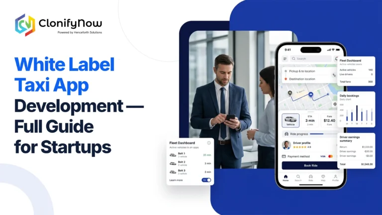 White Label Taxi App Development — Full Guide for Startups