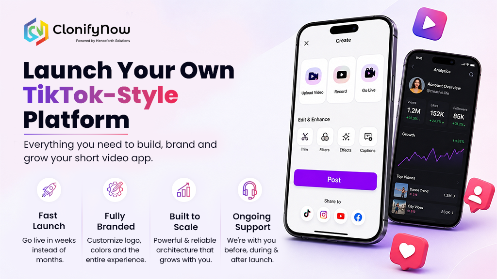 Launch your Own TikTok- Style Platform