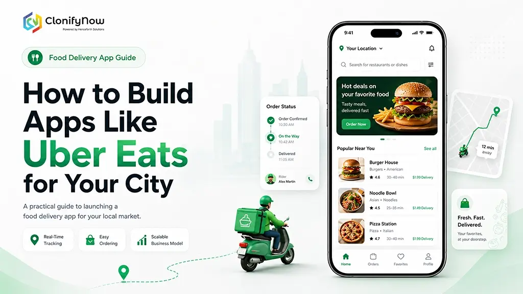 How to Build Apps Like Uber Eats for Your City