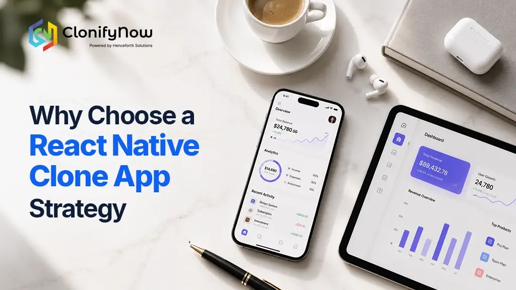 Clone App Tech Stack Guide — Frontend, Backend, Database 1 Why Choose a React Native Clone App Strategy