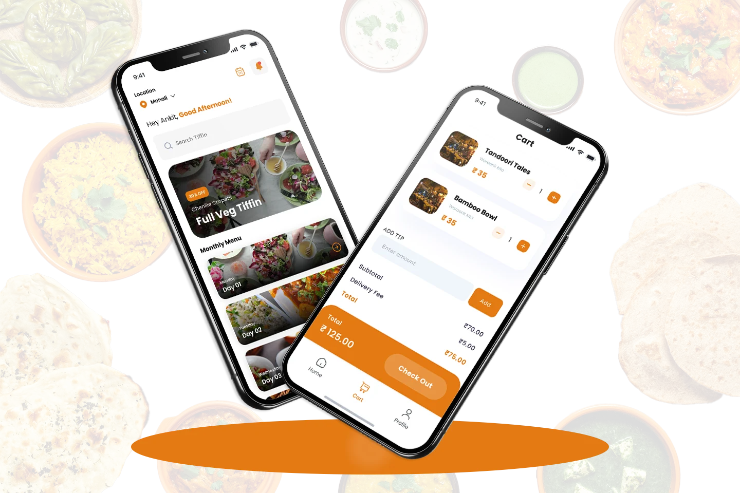 Tiffin Delivery App Development Company