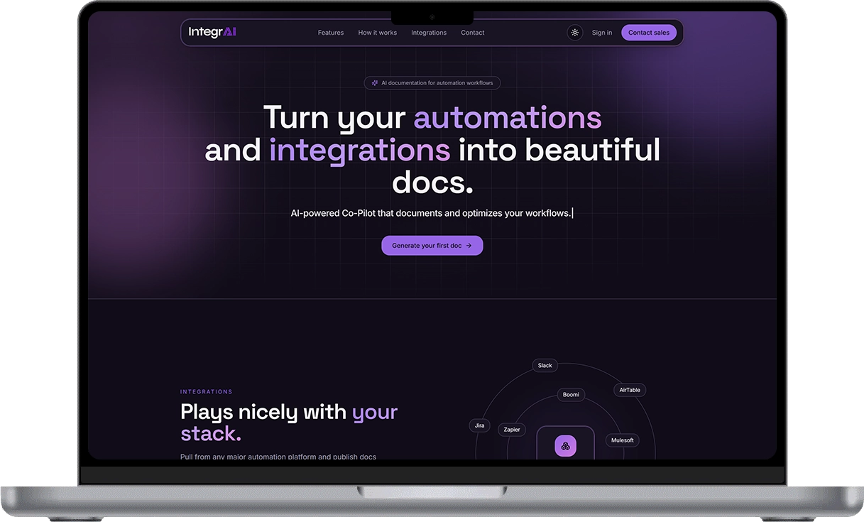 Laptop Dashboard