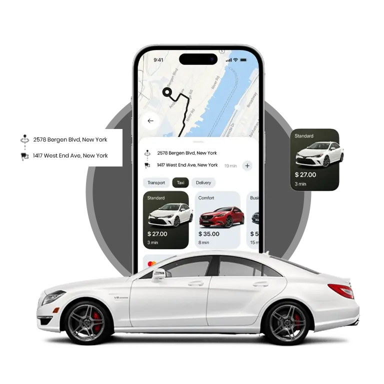Ridesharing App Development Services