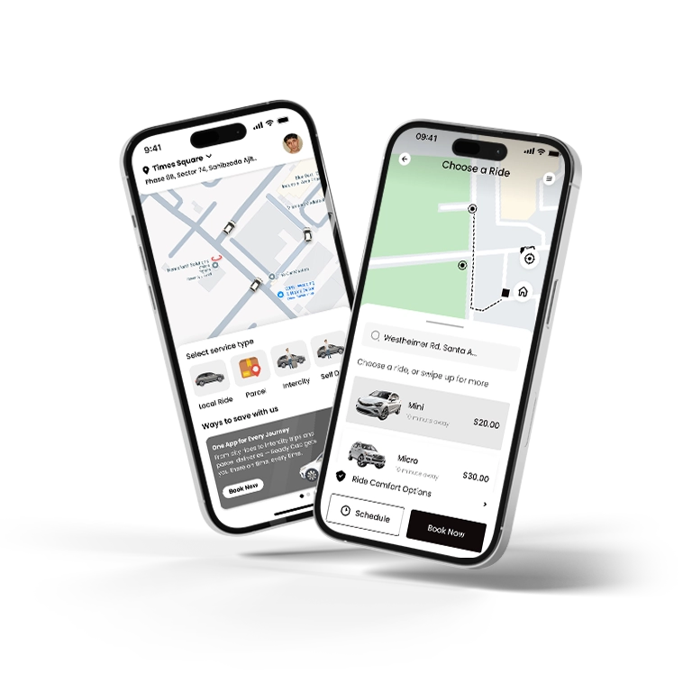 Rider App Features
