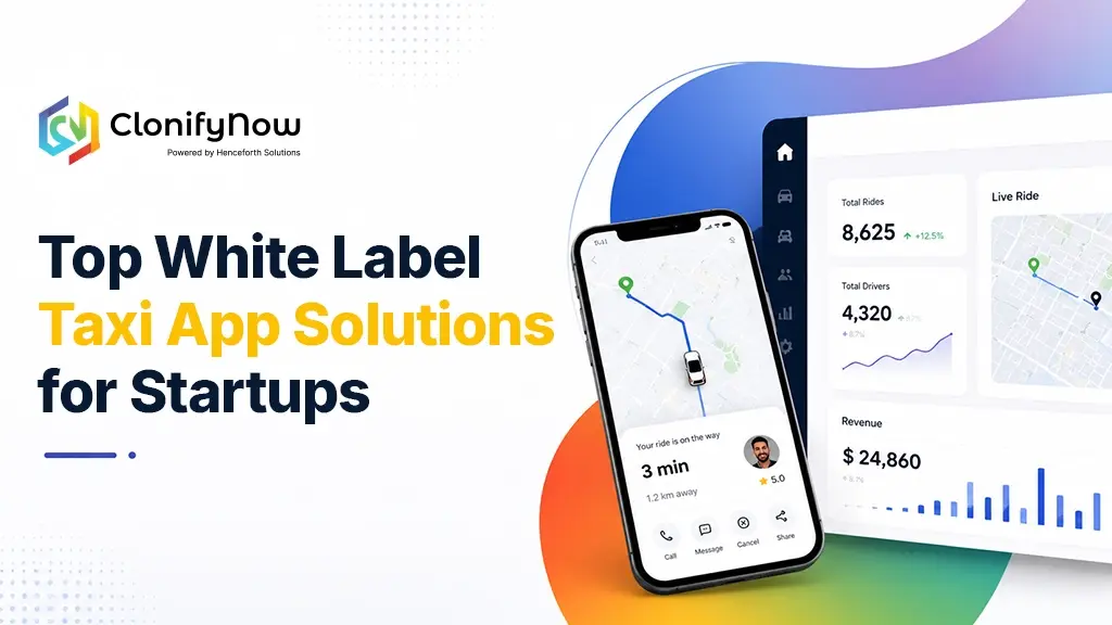Top white label taxi app solutions for startups