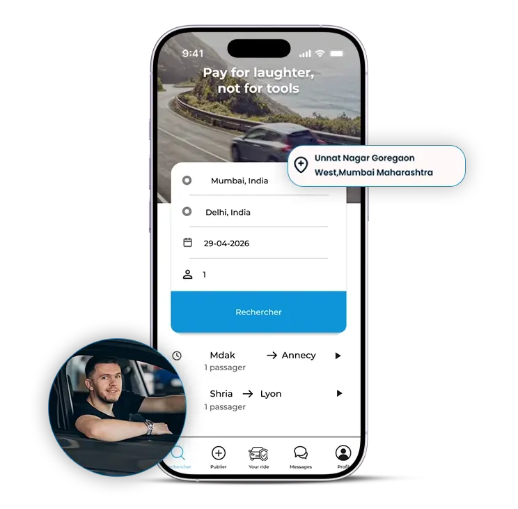 White Labeled BlablaCar Clone App