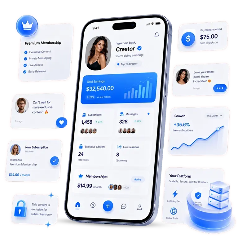 Launch an OnlyFans Clone App for Creator Subscription Platforms