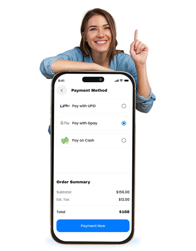 On-demand service app