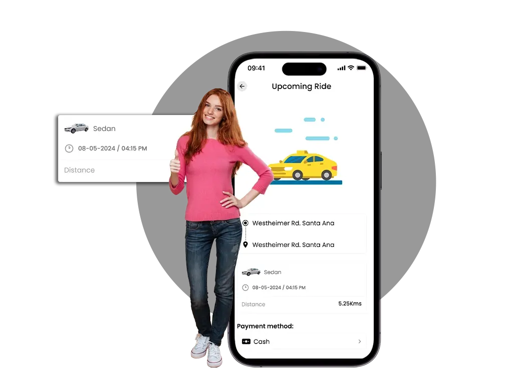 Outstation Taxi Booking App Development Services